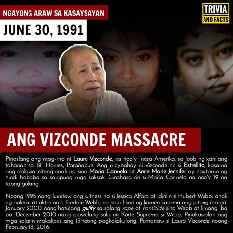 Philippines: Court Decision on Vizconde Massacre Shocks Public.